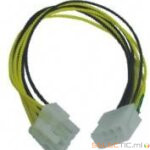 Adaptateur (x2) Alimentation 2x 4P F/M 0,30m