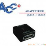 Adaptateur eSATA vers eSATA F-F