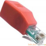 Adaptateur (x10) RJ45 croisÃ© F/M