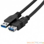 Cordon USB3.0 A/A M-F 1.8m
