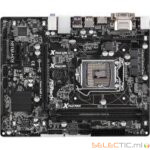 ASR H81MHDS 1150 MATX 2DR3 PCIE VGA DVI HDMI GL 2PS2 USB3