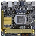ASUS H81i-PLUS Mini ATX Sock 1150 2*DDR3-DVI-HDMI-USB3