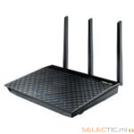 RT-AC66U Routeur Wireless AC1750 Dual-Band, 2.4/5 GHz WiFi N 1300Mbps +Sw Gigabit 4P