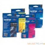 Encre Brother Multipack LC1100 Black + 3 couleurs