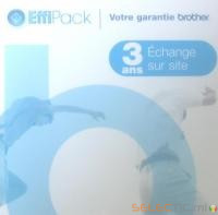 Effipack EFFI3RSC Extension Garantie Brother 3 ans sur site