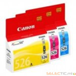 Pack Encre CLI-526 3 Couleurs Cyan Magenta Yellow