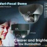 CPC634/F4F9 Caméra Dome Anti Vandale Vari Focale CCD1/3 pouces