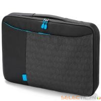 DICOTA Bounce Slim Case Saccoche 15 pouces-16.4 pouces Noir/Bleu gar. Ã  vie