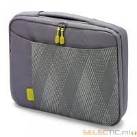 DICOTA Bounce Slim Case Saccoche 15 pouces-16.4''  Gris/Jaune gar. Ã  vie