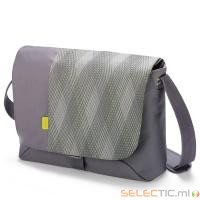 DICOTA Bounce messenger Saccoche 15 pouces-16.4'' Girs/Jaune gar. Ã  vie
