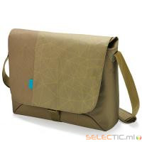 DICOTA Bounce Messenger Saccoche 15 pouces-16.4'' Vert/Bleu gar. Ã  vie