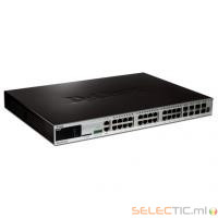 DGS-3420-28TC xStack 24p Gigabit rackable + 4 SFP/SFP+