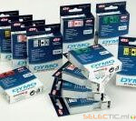 Cassette Ruban D1 Noir/Blanc 19mm x 7m