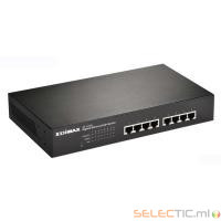 GS-1008P Switch Gigabit 8p POE (150W) 802.4at
