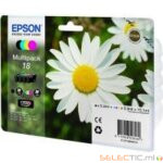 MultiPack Epson série T1806 Noir + 3 couleurs CMJ