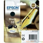 Cartouche Epson 16 Noir 5.4ml pour série WorkForce WF-20/25