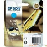 Cartouche Epson 16 Cyan 3.1ml pour série WorkForce WF-20/25