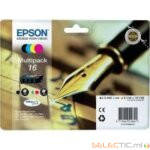 MultiPack Epson série 16 Noir + 3 couleurs CMJ