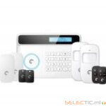 S4 COMBO SECUAL Kit Alarme sans fil avec transmetteur GSM et ligne fixe