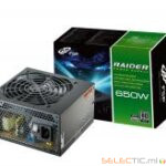 Raider 650 80+ SILVER 650W PFC Sata PCIe 6+2 24p 4+4p