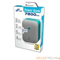POWERBANK 7800 5V/ 3.9A(1.5A+2.4A) 7800mAh