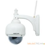 FOS FI8919W Camera Dome IP Motorise WIFI LAN Blanc PC et MAC