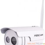 FOS FI9803P Camera IP Externe HD 1MPix Blanc P&P Lan Wifi 1Lampe IR