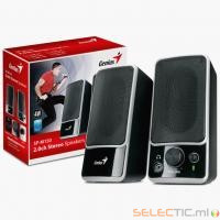 SP-M150 2.0 4W RMS Noir avec Prise casque