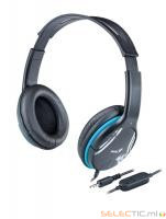 HS-400A BLUE MicroCasque simple Jack