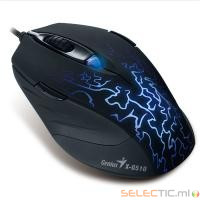 X-G510 6B USB Gaming 500-2000dpi Blue illumination