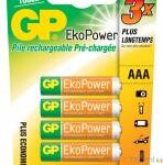 Blister 4 piles rech EkoPower AAA/600mAh