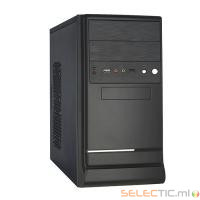 HKC 4681A MATX 450LPDRÂ  12Cm 2Molex/3Sata Black USB3