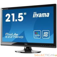 IIYAMA E2278HD-GB1 22 pouces LED 1920x1080, 250 cd/mÂ², VGA-DVI
