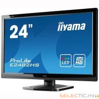 IIYAMA E2482HS-GB1 24' LED FULL HD 2MS VGA-DVI/HDMI HP