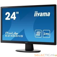 IIYAMA E2483HS-B1 24' LED 1920x1080,VGA- DVI-HDMI-HP