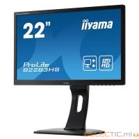 IIYAMA B2283HS-B1 21. pouces 2ms  VGA/DVI/HDMI HP + Pied RÃ©glable