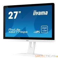 IIYAMA XB2779QS-W1 27 pouces LED - 2560x1440 - 5ms, VGA/DVI/HDMI/ DP, Hauteur rÃ©glable et Pivot