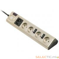 Multiprise S5-Eco 5 prises 1 Master +2 esclaves+2 rÃ©glables