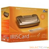 IRISCard Mini 4  Scanner cartes de visite + Suite Logiciels
