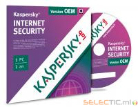 Kaspersky Internet Secu. OEM 1p 1an vente France uniquement