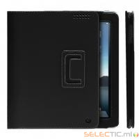 Etui-book pour iPad1/2 Noir