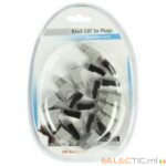 Connecteurs Ã  sertir + Manchon (x10) RJ45 CAT5e UTP blister