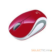 M187 Red Wireless Mini Mouse BoÃ®te