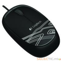 M105 BLACK Souris optique USB PC/MAC/LINUX