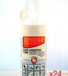 Lot (x24) Boite 150 lingettes dÃ©sinfectantes (7926)