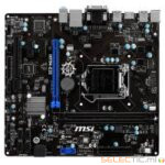 MSI H97M-E35 MATX 1150 DDR3 PCI/PCI-E VGA DVI HDMI SON LAN