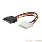 Adaptateur SATA 15P vers 5,25P M/F
