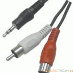 Cordon audio Jack-2 RCA MM 5m