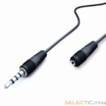 Cordon audio Jack stéreo 3.5mm M/F 5m