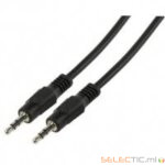 Cordon audio Jack stéreo 3.5mm M/M 10m
